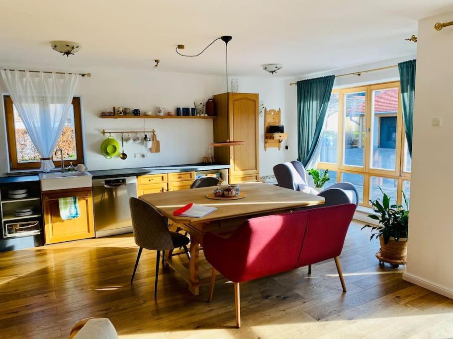 Casa Natur Pur, 85M2 Mit Garten Sauna Фишбахау Экстерьер фото